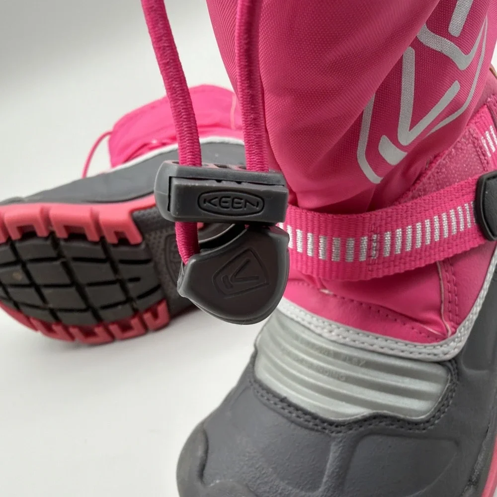 Keen Kid Snowboots Troll Pac Boots Girls Size 9 Insulated Waterproof Child